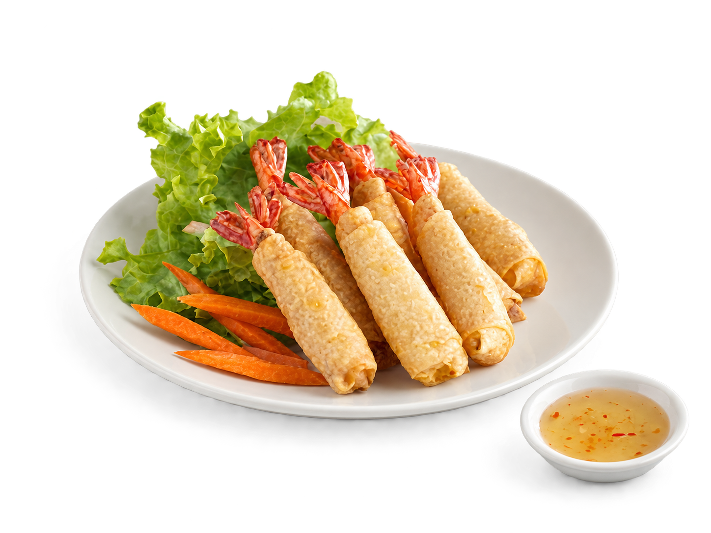 Illustrative photograph of Prawn twister