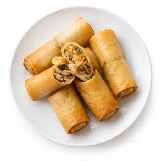 Illustrative photograph of Vegetable spring roll