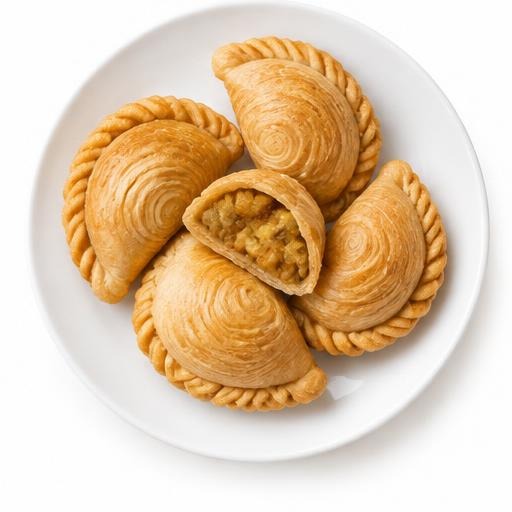 Illustrative photograph of Homemade Curry puff